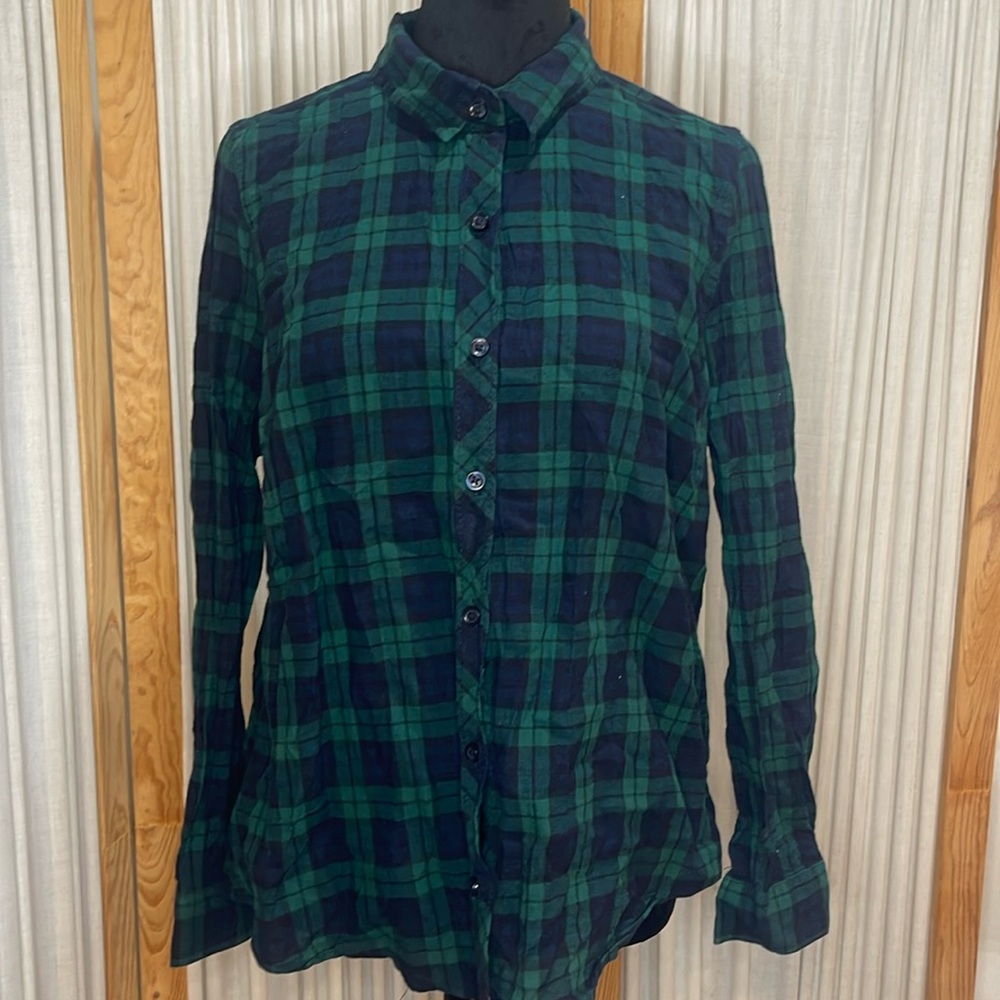 Kids size 8-10 plaid shirt